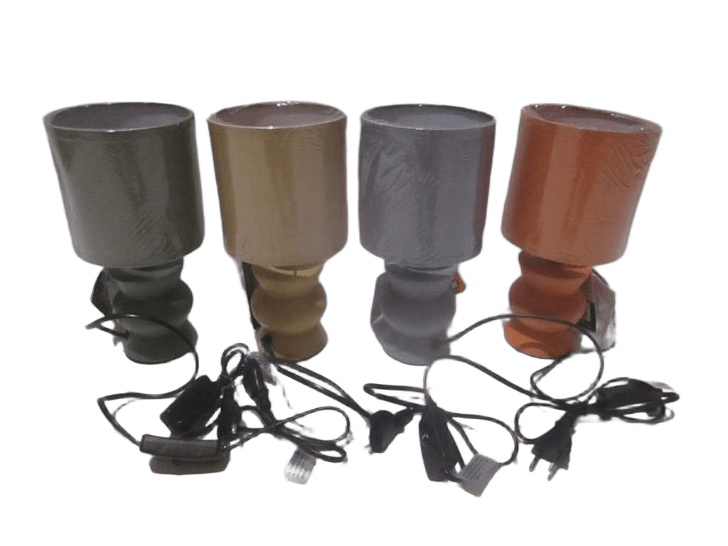 Lamp "tiny" H25cm 4 Assorted Colors Sage, Blue Grey, Terracotta, Sand