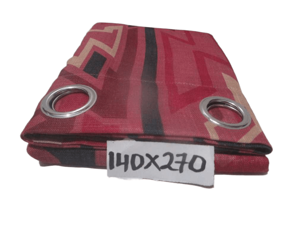 Curtain Eagle 140x270 Cm 8 Rings 100% Polyester 170 Gsm