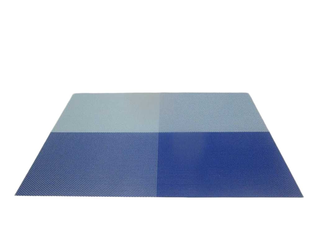 Placemat Pvc 70g 12pc Opp Bag, 72pc In 1 Box Blue 30x45