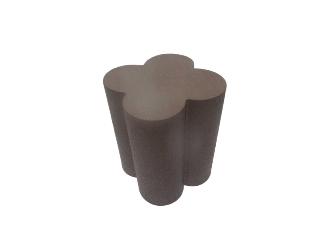 Table Trefle 100% Iron Matt Brown