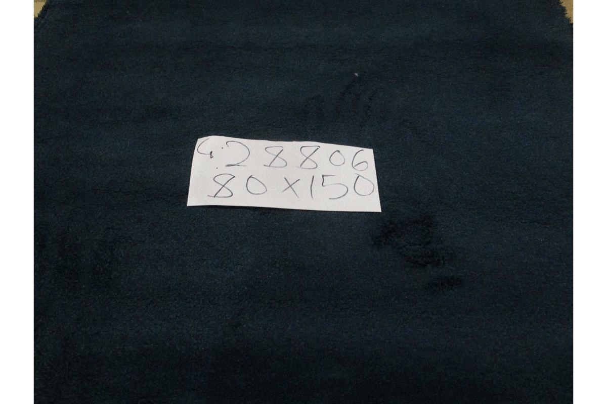 Carpet Blue Polyester 0.8*1.5