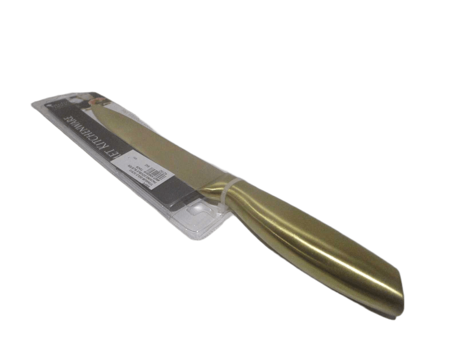 Knife Titanium Gold 3cr13 Packing:double Blister 24ac