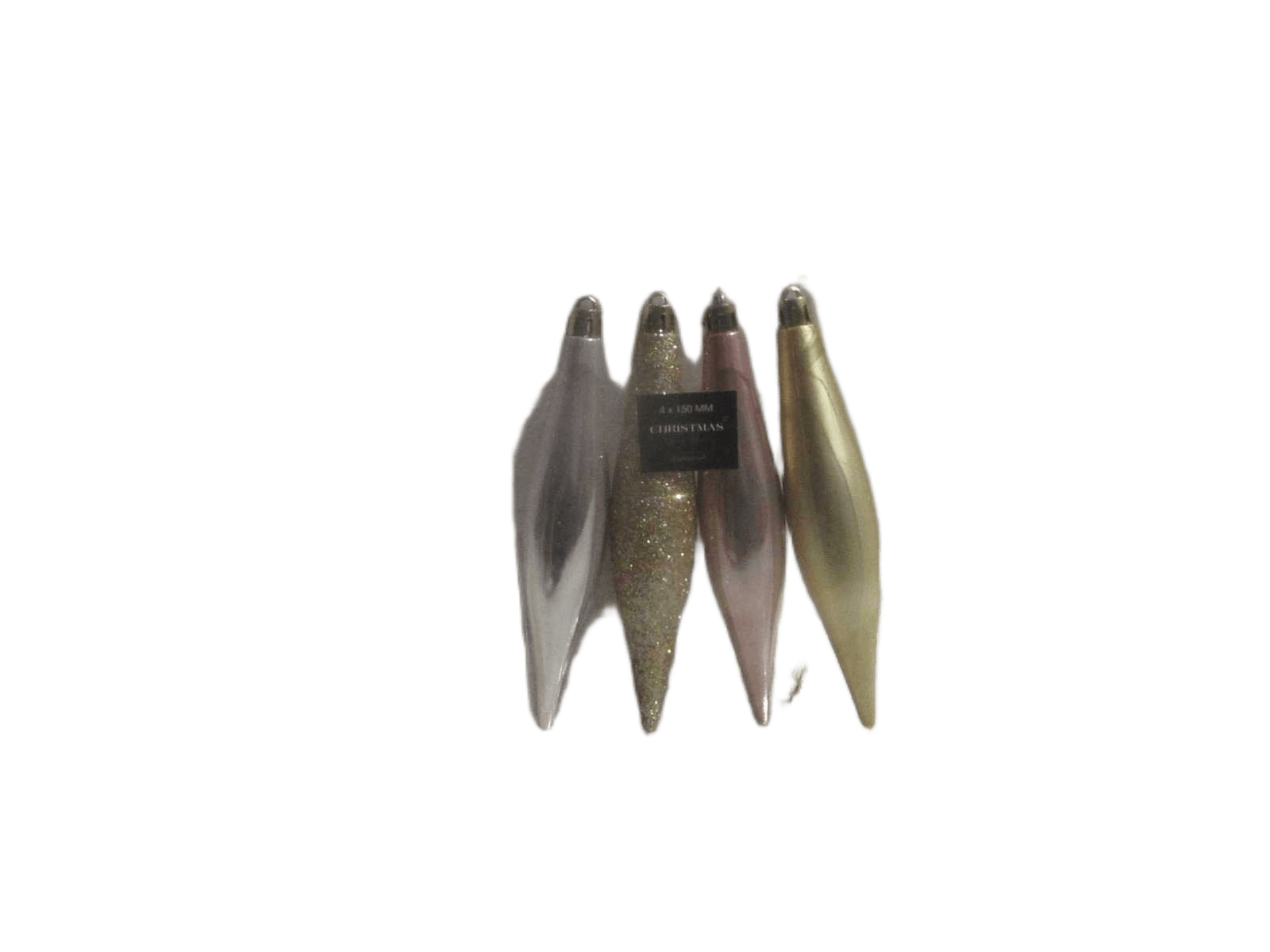 Icicle Hang Deco Set 4pcs