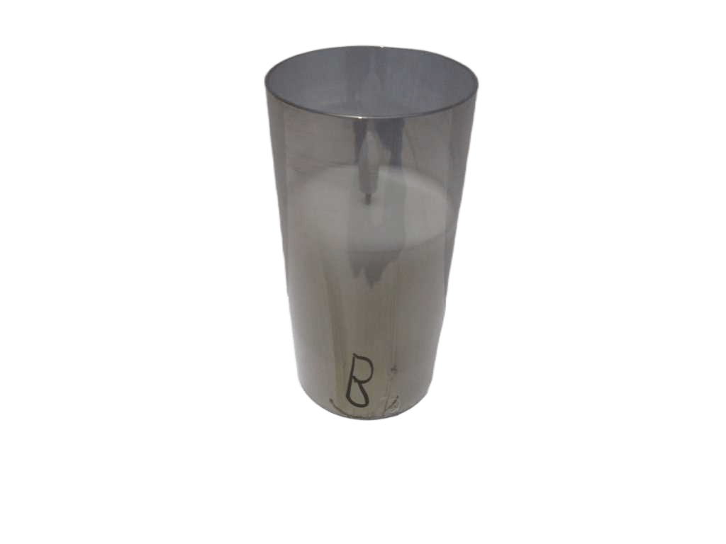 Led Light Smoke Glass 7,5x15 Cm