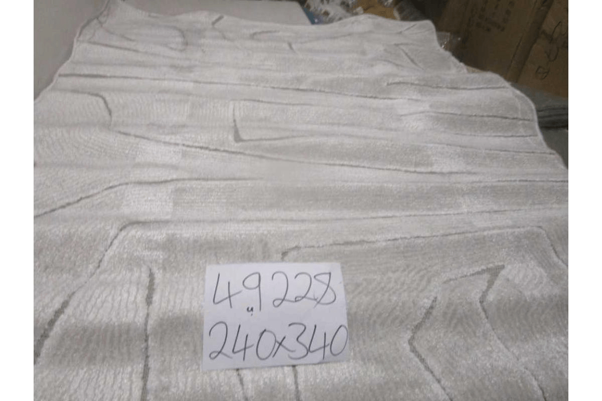 Carpet 240x340 Vanja Pp / Pes Shrink Pp Flat 1,450 Grm/Sqm 8mm Pile Height Grey