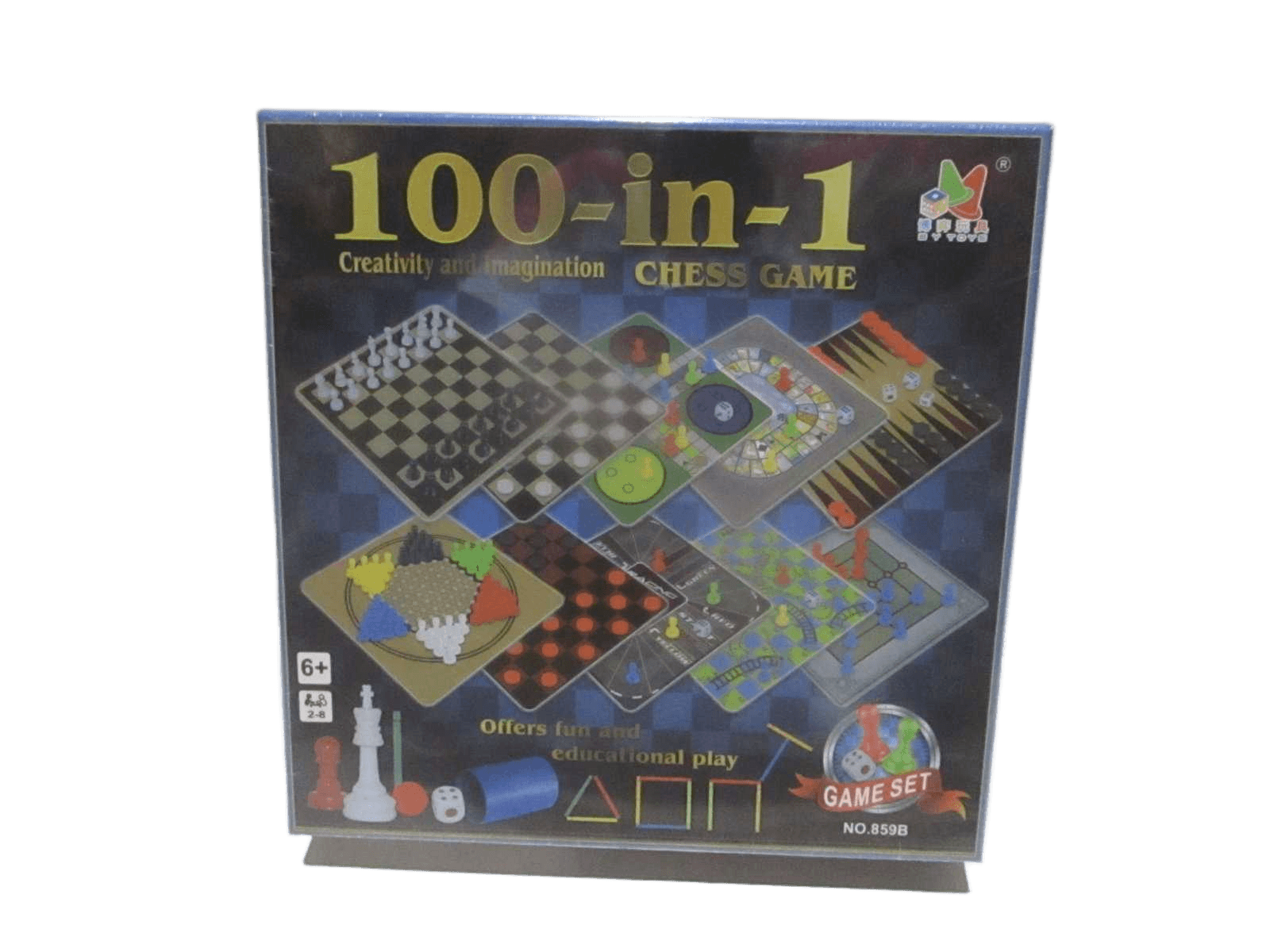 100 In 1 Chess Game English 27.5x27.5x7