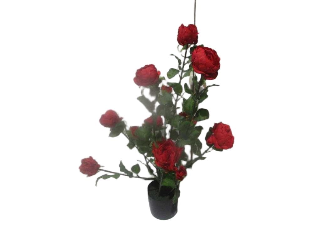 Artificial Tree,rose ,polyester, Plastic Stem 72cm Red 72cm