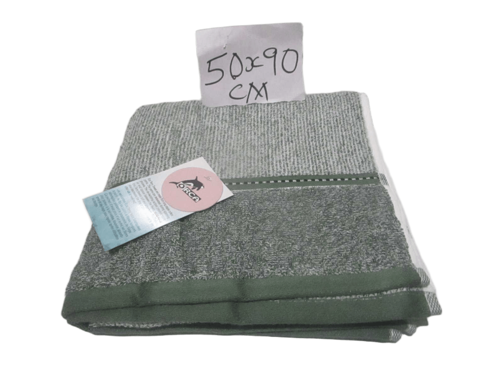 Towel Ecoterry - Yarn Dyed Mingle Yarn (Melange 2 Fils De 2 Couleurs) - Duble Ply 2/20 - 550 Gsm - Combed Yarn