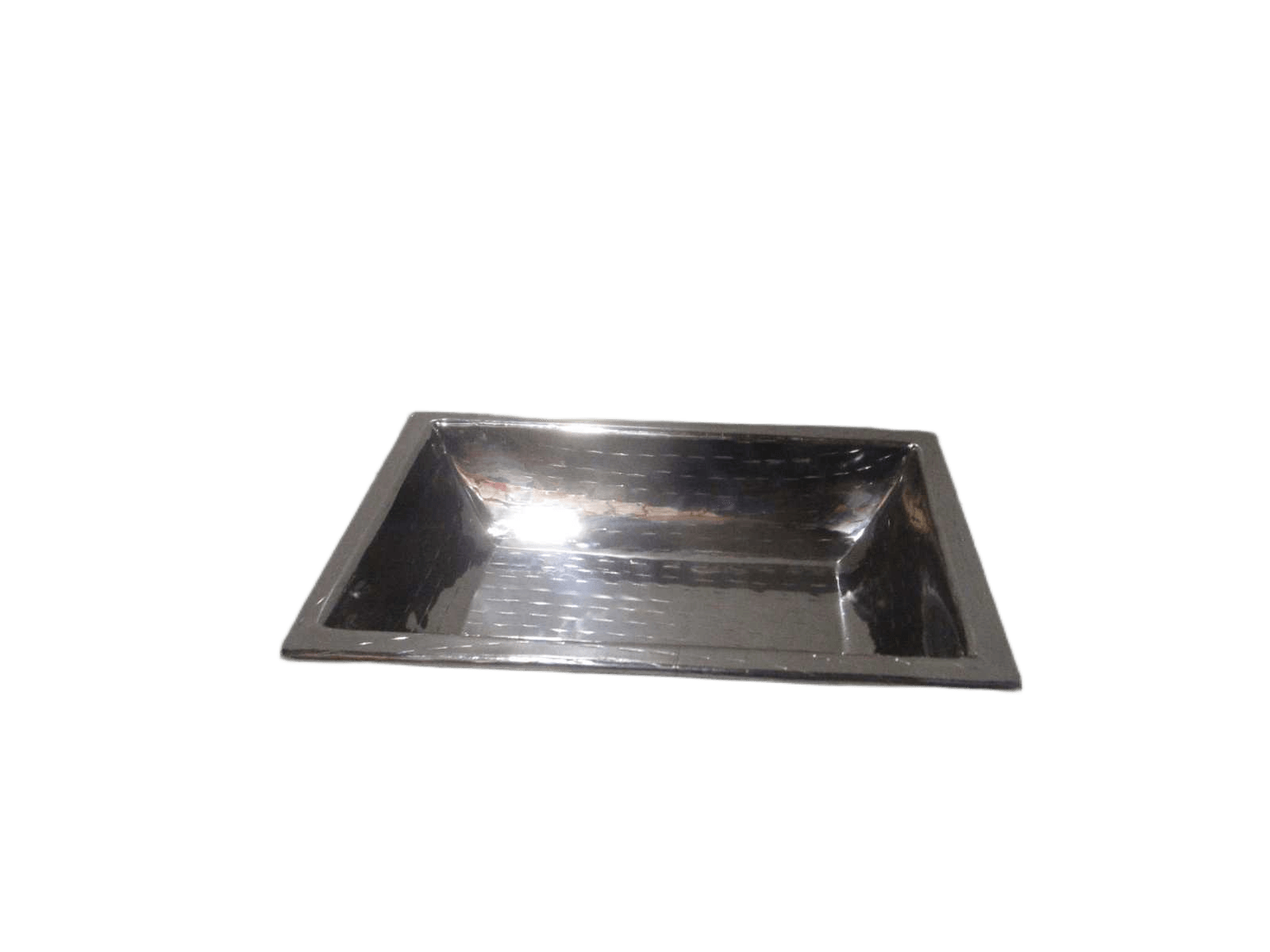 Small Rectangular Plate Stainless Steel Double Wall