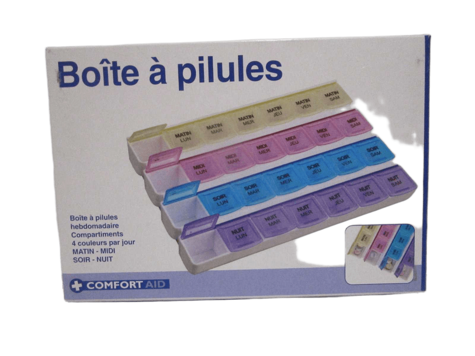 French Pill Box 7day