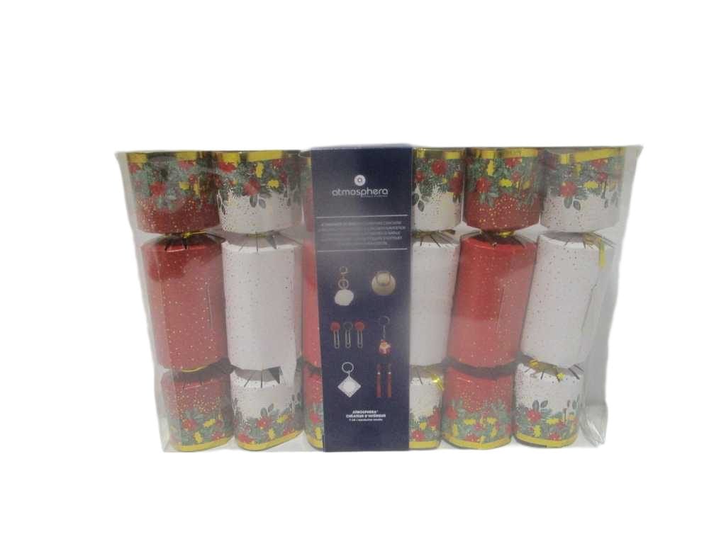 Xmas Wreath Crackers X6