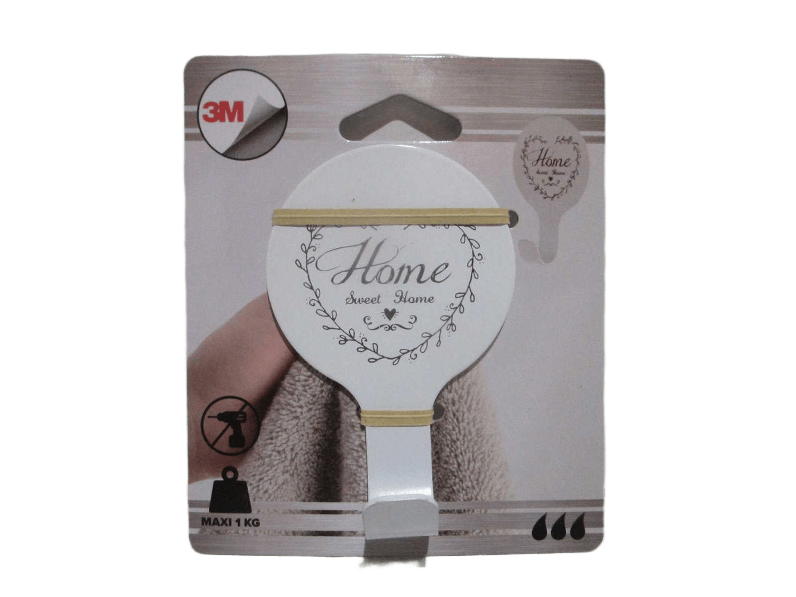 Hooks Steel With Print Inoxydable 3m -Home