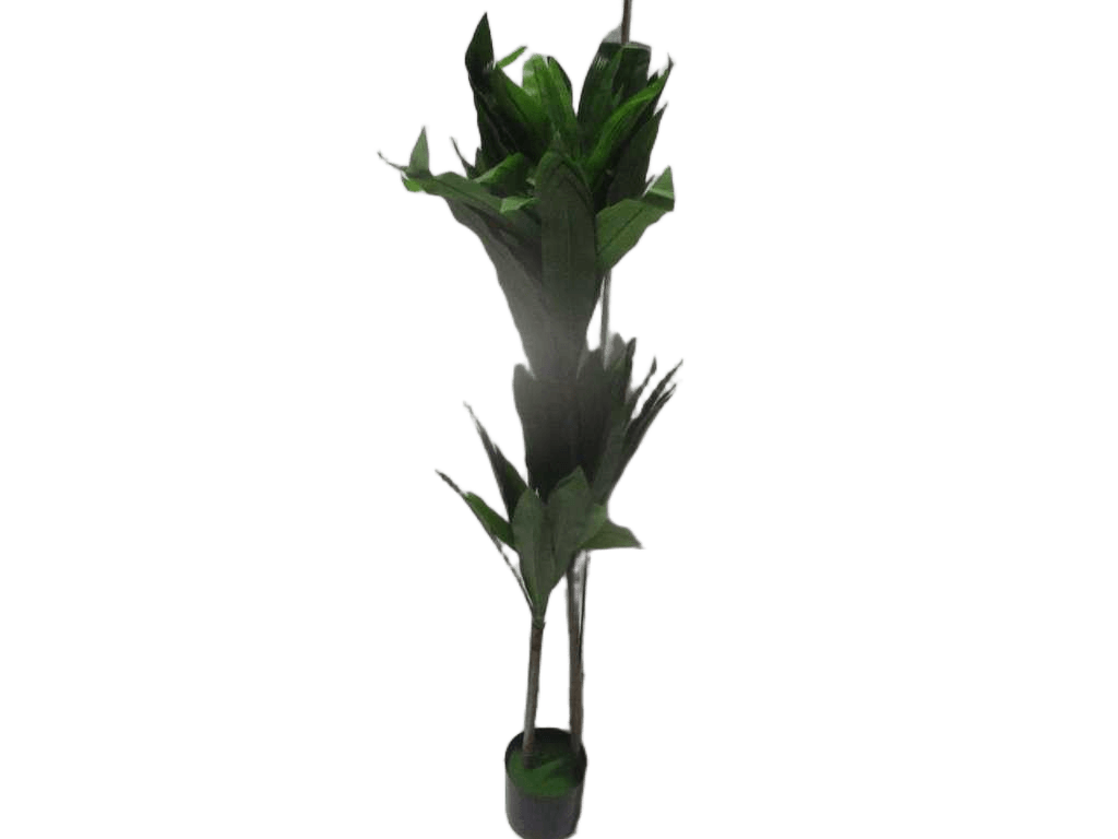 Artificial Plant 1.4m With Flower Pot 4pole 91leaves Packing:opp Bag 1.4m