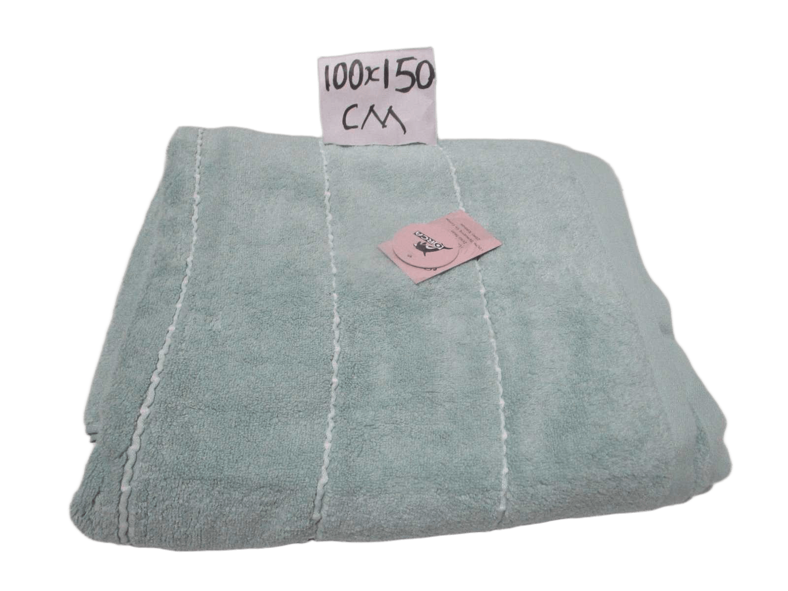 Towel Boston Rib - Plain Dyed Dobbu Terry - Zero Twist Cotton Yarn - Kapoor White Boston Rib Polyester Insert - 500 Gsm - Single Ply