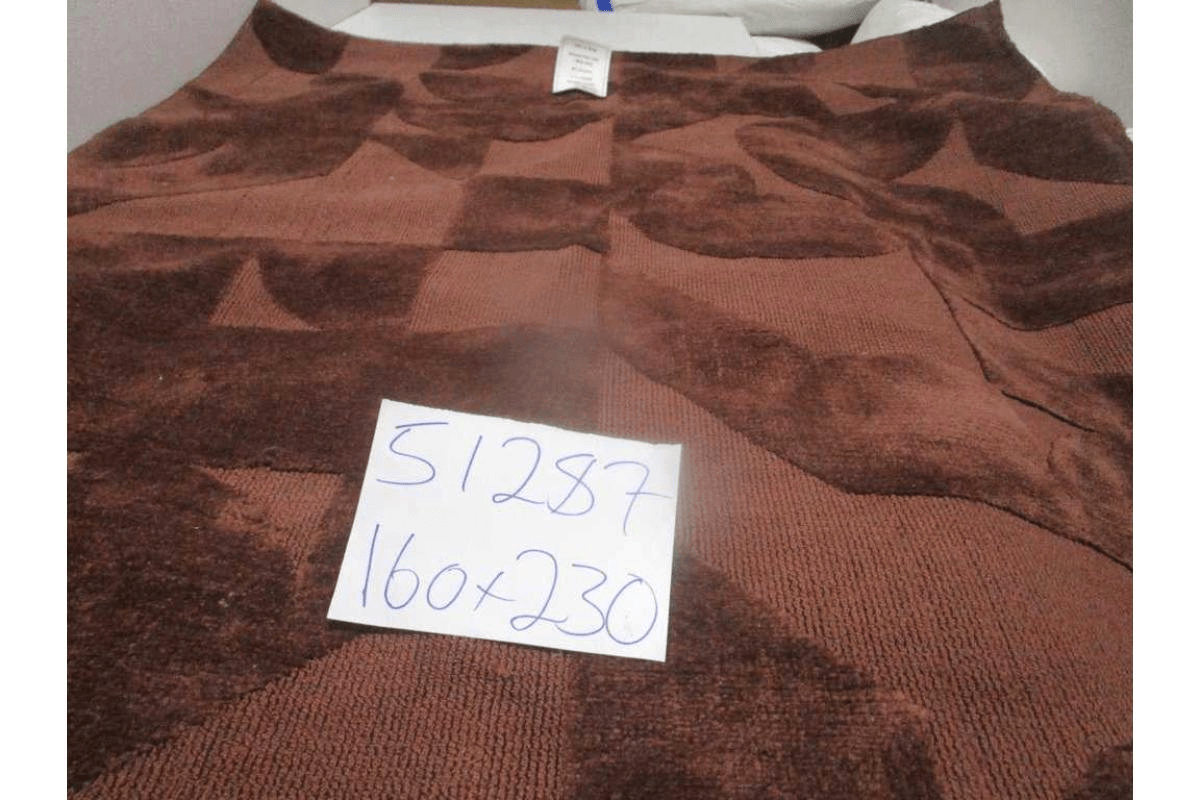 Carpet Circular Knitted Polyester 1,2 Kg Pile Back Cotton
