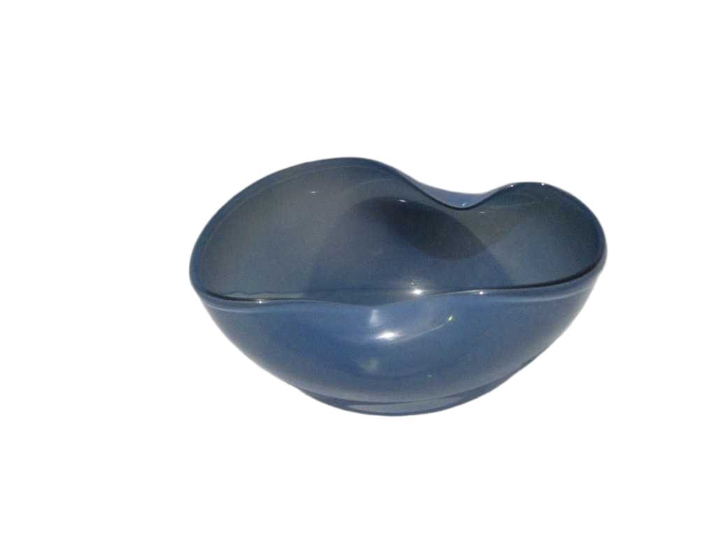 Bowl Glass 'light Blue '320x235x140
