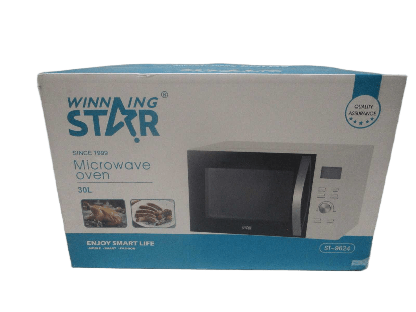 Microwave (30l) Ac 220v-240v 1. 1000w,30-Minute Regular Cooking 2. 6-Gear Fire Adjustment, 245mm Glass Turntable 3.pure Copper Wire Euro Plug White W51.8 * D44.2 * H32.4cm