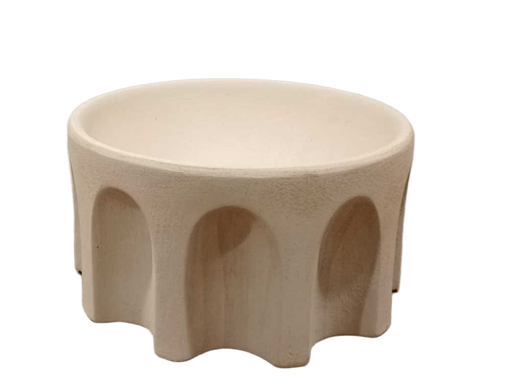 Pottery Medium Center Light Brown 29x29x15 Cm