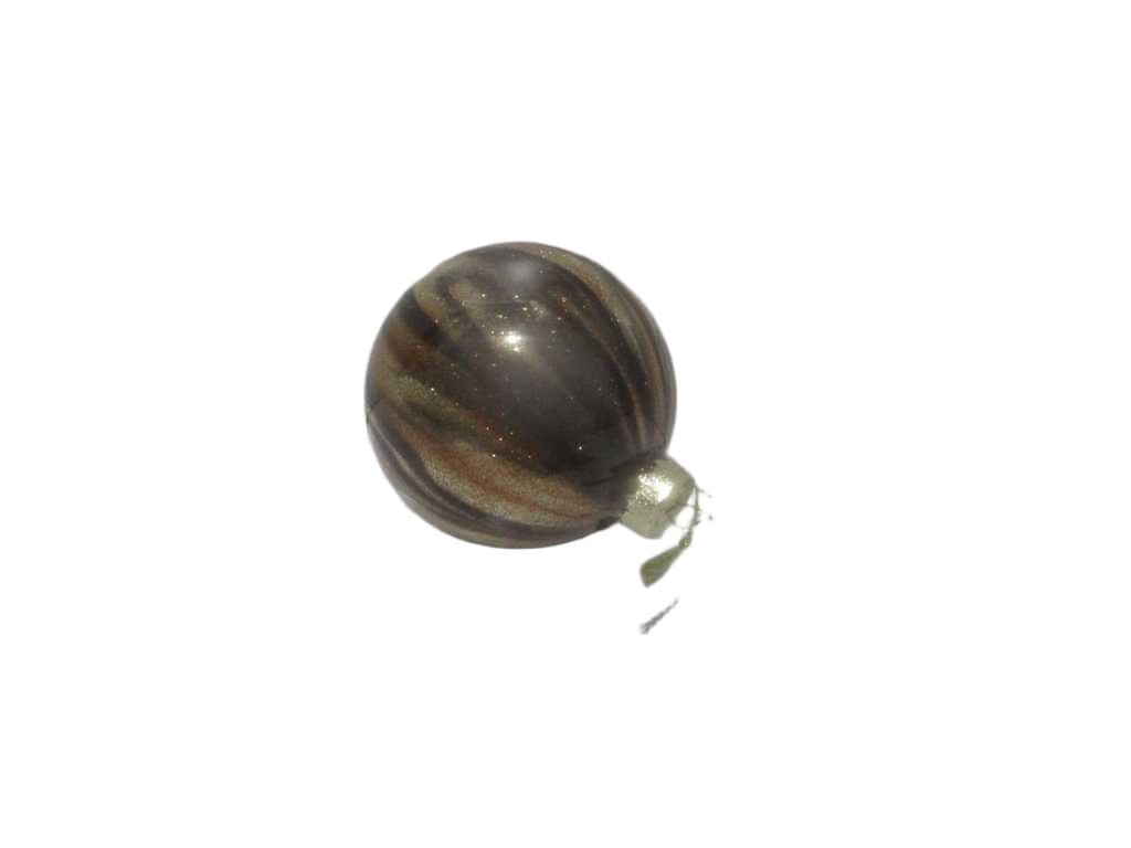 Ball Xmas 80mm Brown