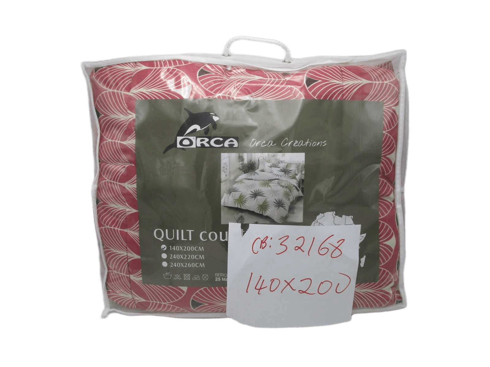 Quilt Printed, Double Face Polyester Fabric 74gsm, Filling 250gsm Polyester