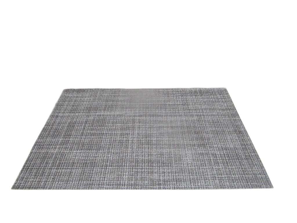 Placemat Pvc 80g 12pc Opp Bag, 72pc In 1 Box Gray 30x45