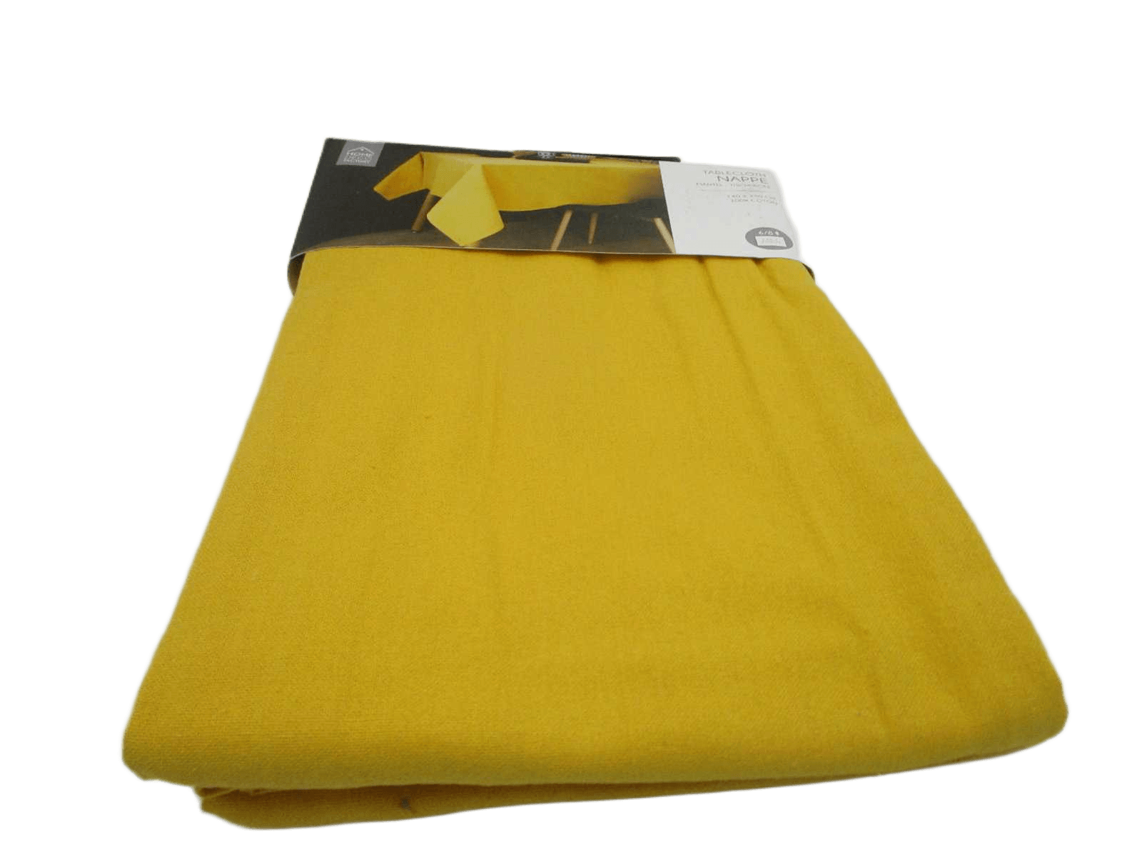 Tablecloth Cotton Mustard 140x250cm M6