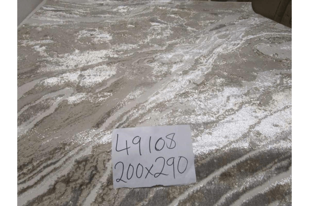 Carpet 200x290 Zara-60 100 % Polyster 2.150 G/Sqm 9 Mm Pile Hight 480.000 Pointe 48 Dark Biege/Vizon