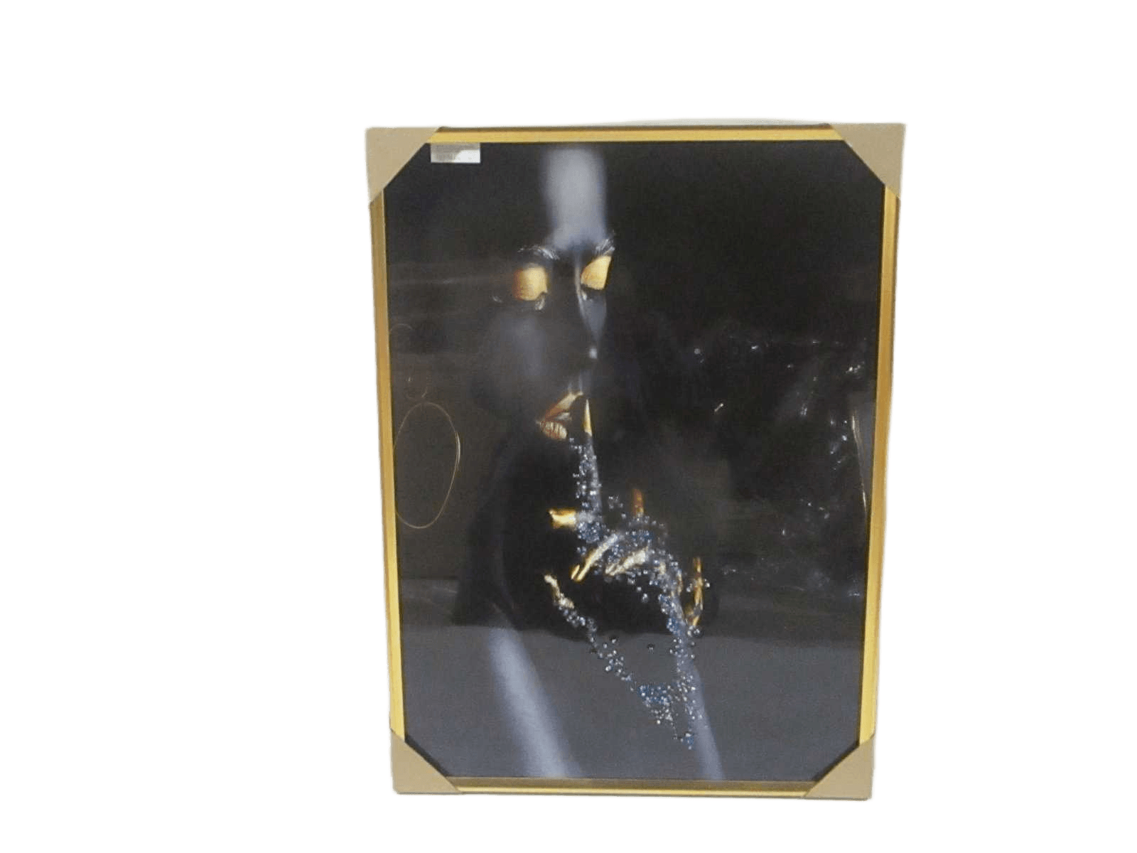 Frame Ps Paint Resin Ceramic Black Woman60x80x3