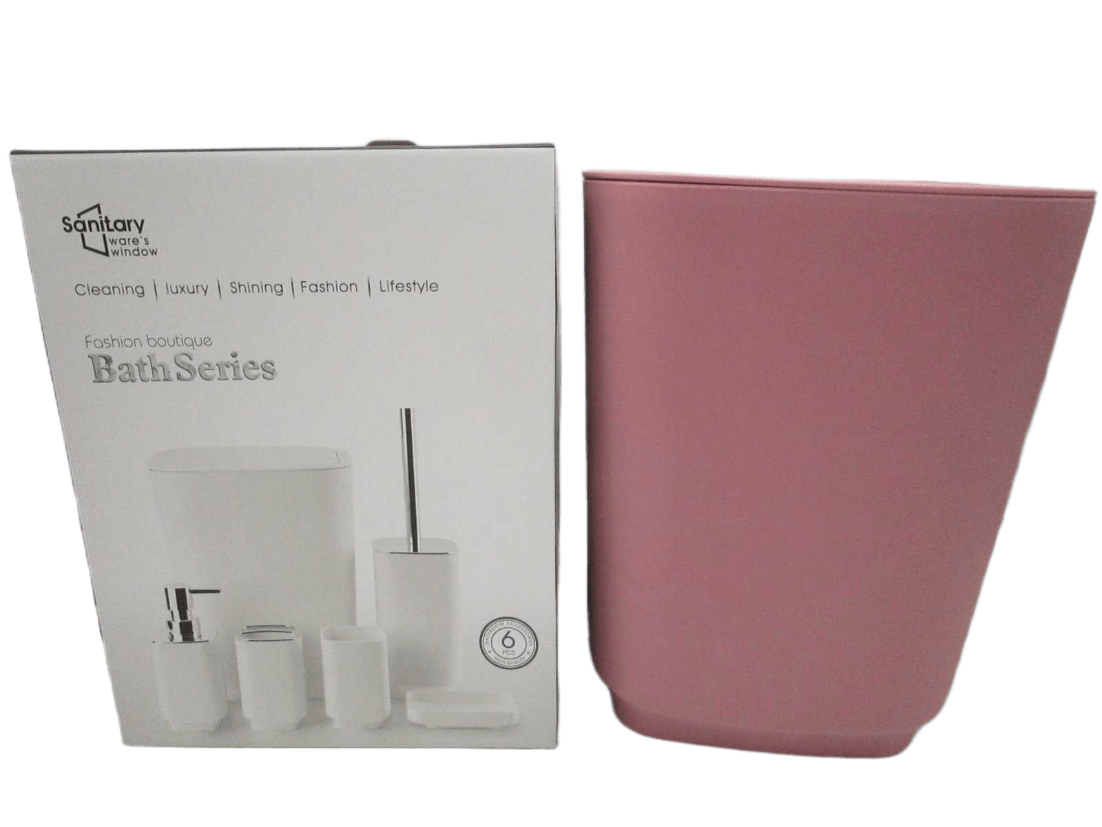 Bath Set Pink0