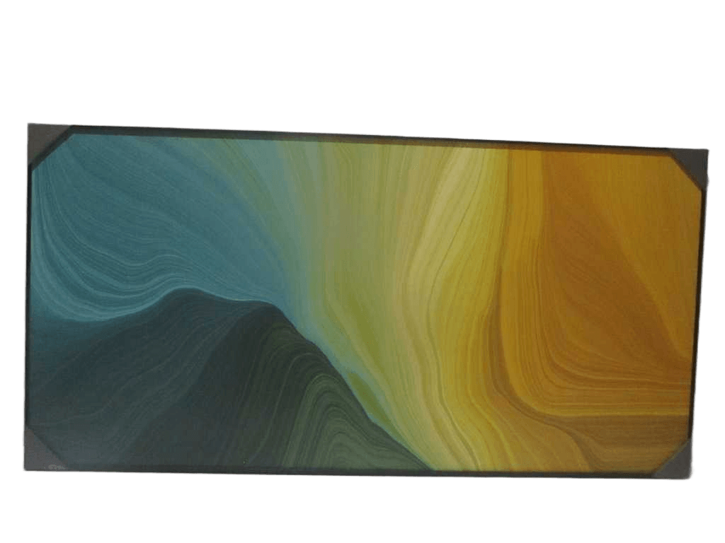 Painting 3d-Print Alu Frame+veneer 80*160