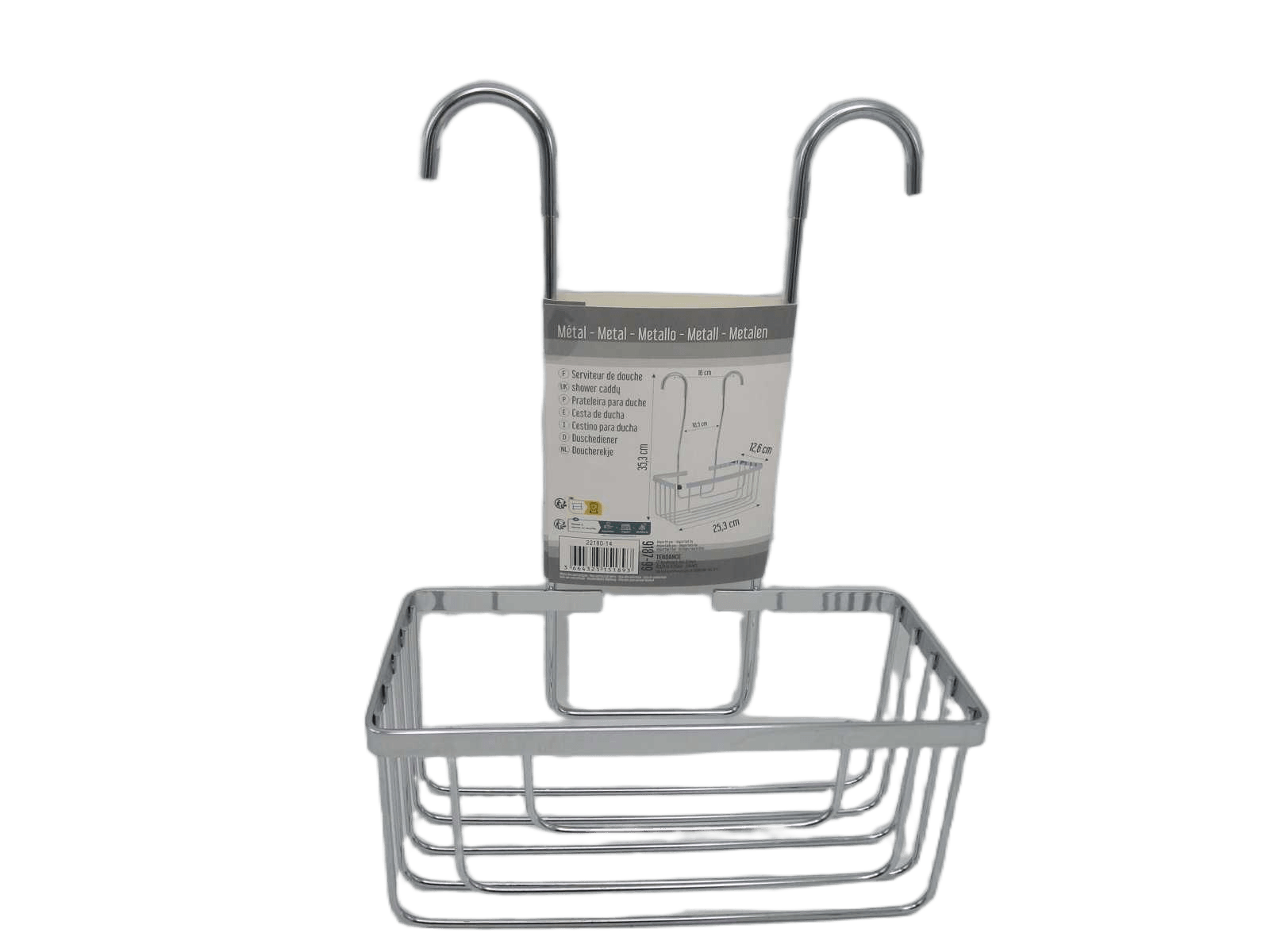 Shower Servant Stainless Steel For Thermostat - Chrome