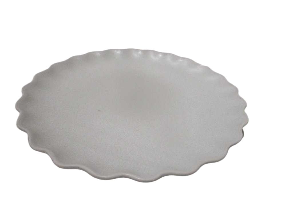 Dinner Plate Stoneware Stock Qty: 900pcs Light Grey 28.5cm