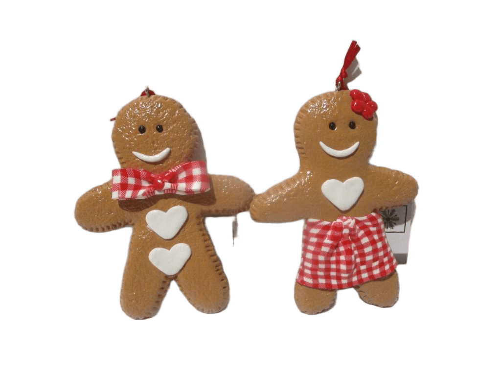 Gingerbread Man 11cm 2ass