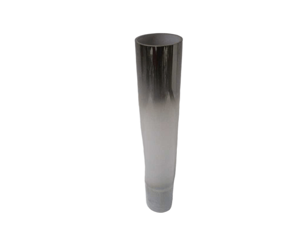 Vase Glass Smoke/White/Smoke Gradient White And Smoke 18*100