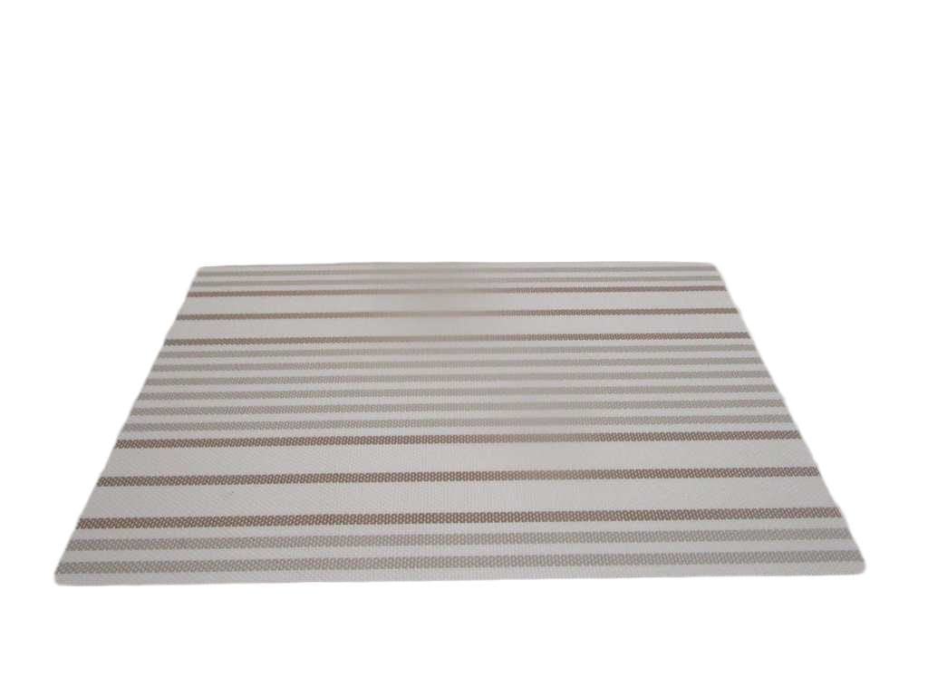 Placemat 70%pvc+30%polyester 72g Brown 30x45