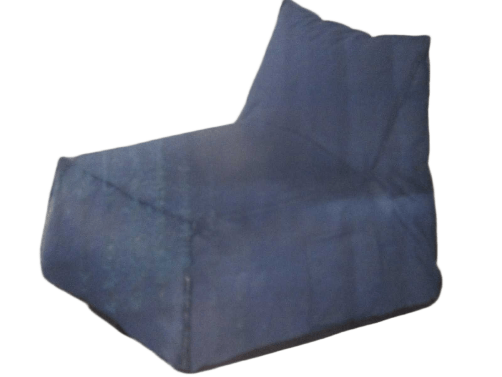 Chair Single S5- Blue Solid 600d Xoford Nylon, Shreded Form 80x75x65