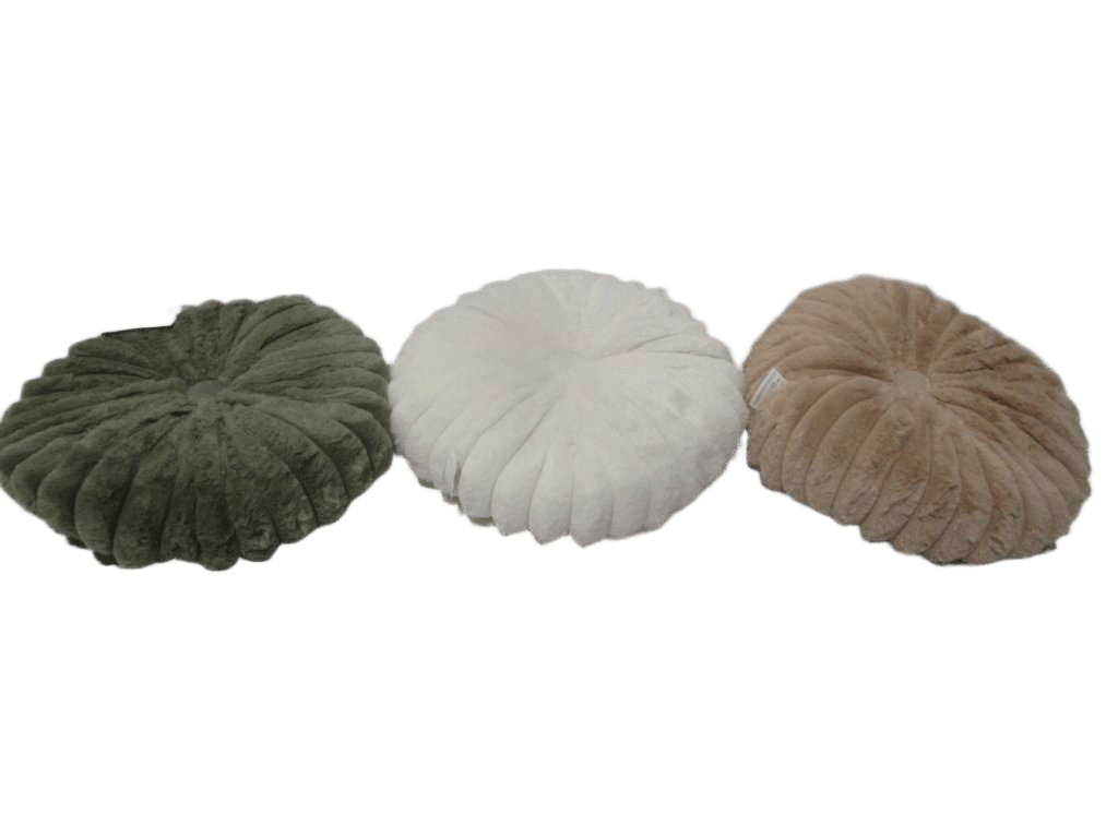 Cushion Round 38cm 3ass Clr