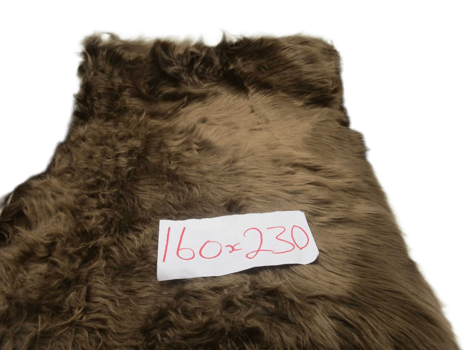 Carppet Fourure 12 Chocolat 160*230