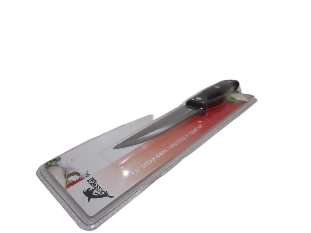 Steak Knife 4.5'' Ss+pp Full Body Size:22.2cm Thickness:1.5 Mm