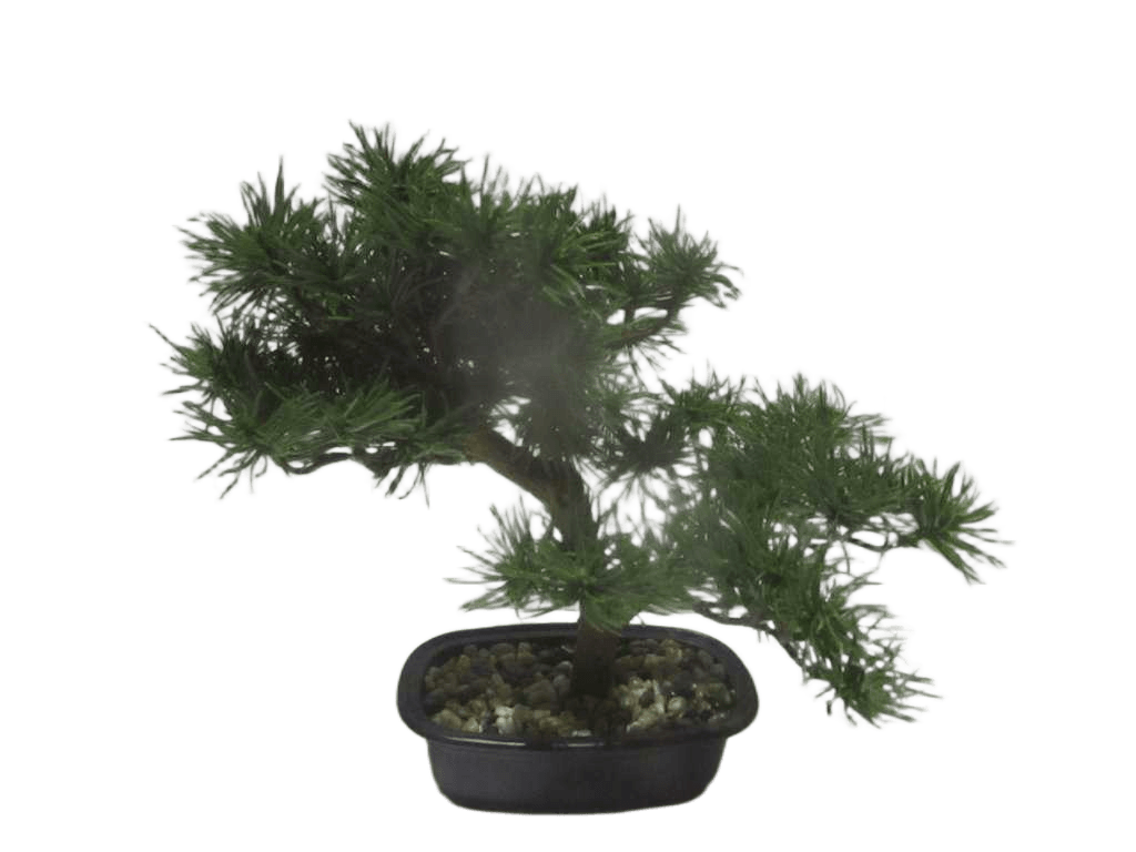 Artificial Flower 26cm Greeting Pine In Plastic Pot(Pot Size:d26.5 X H26.5cm) 43*39*14cm