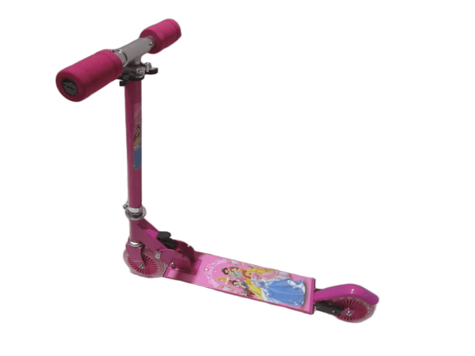 Scooter Alu Tube, Thickness 1mm, Alu Board,pvc Roller 12cm, Handle Foam Pink67*9.8*63/83cm