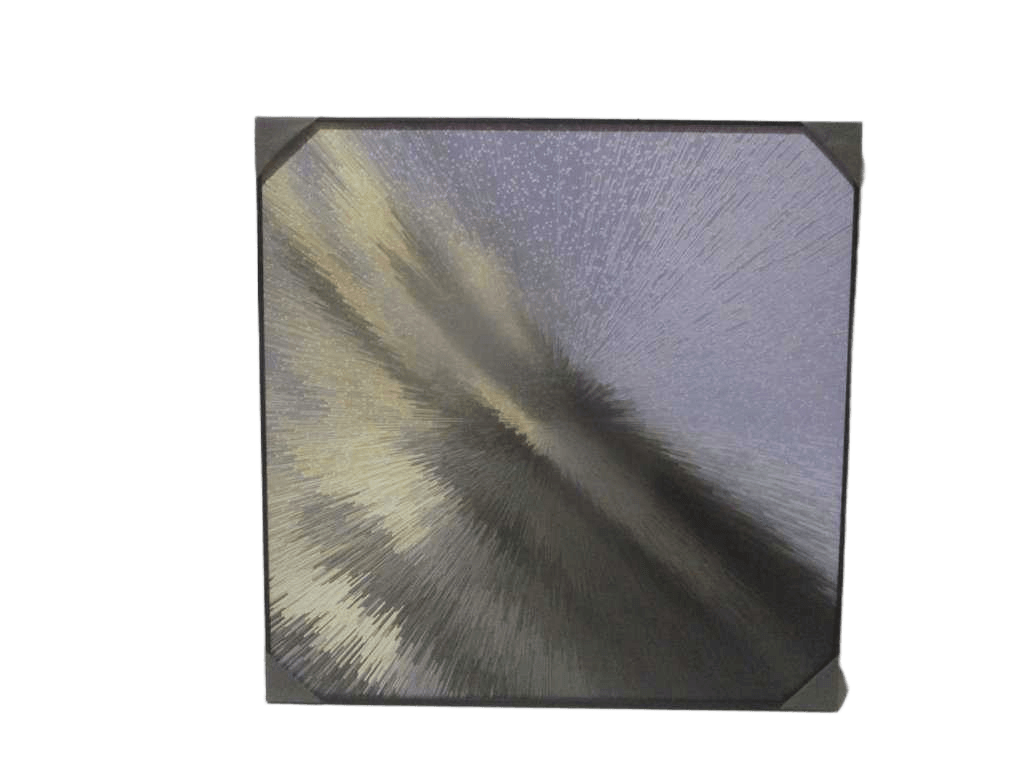 Painting 3d-Print Alu Frame+veneer W/O White Edge 100*100