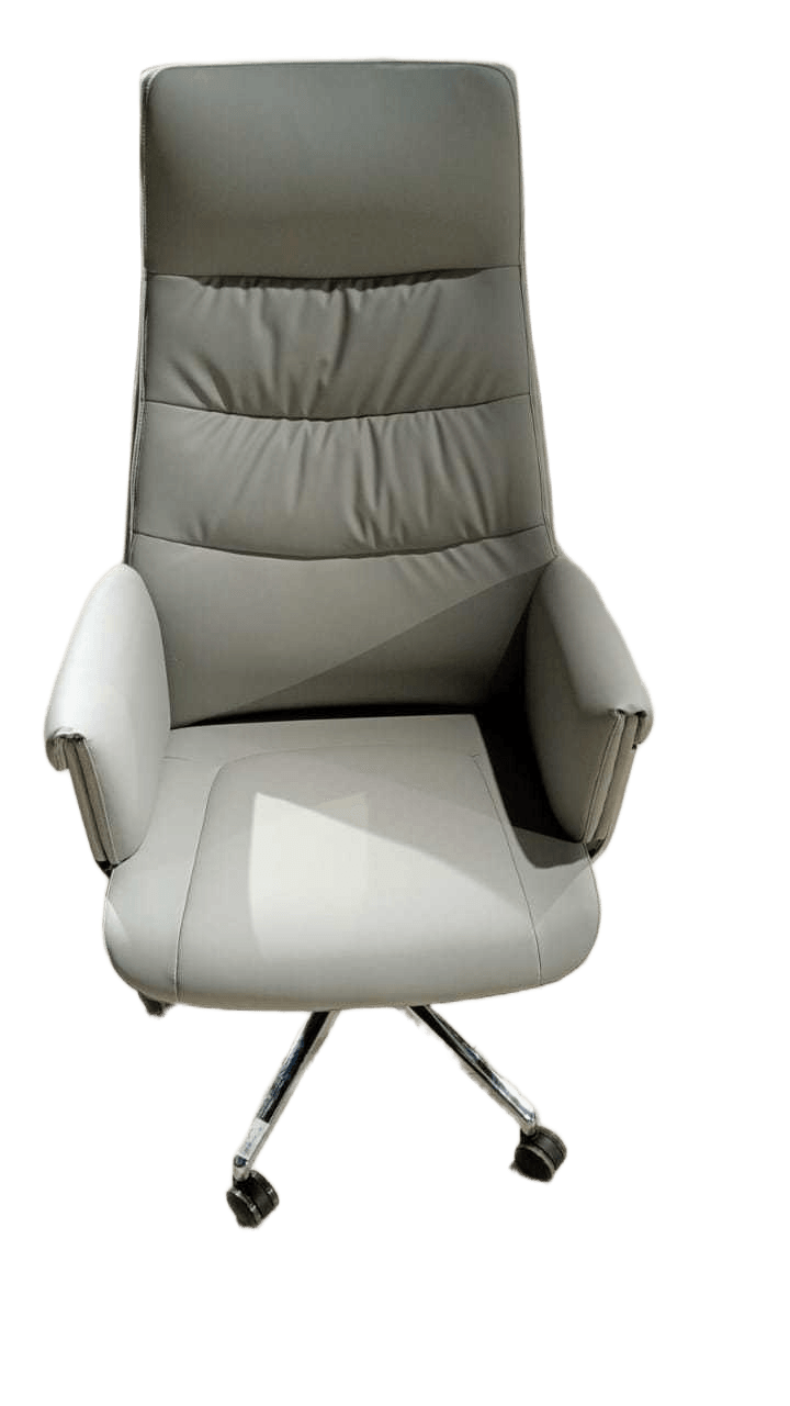 Office Chair Pu Full Lt.grey-Kjzw-12 65x124x67