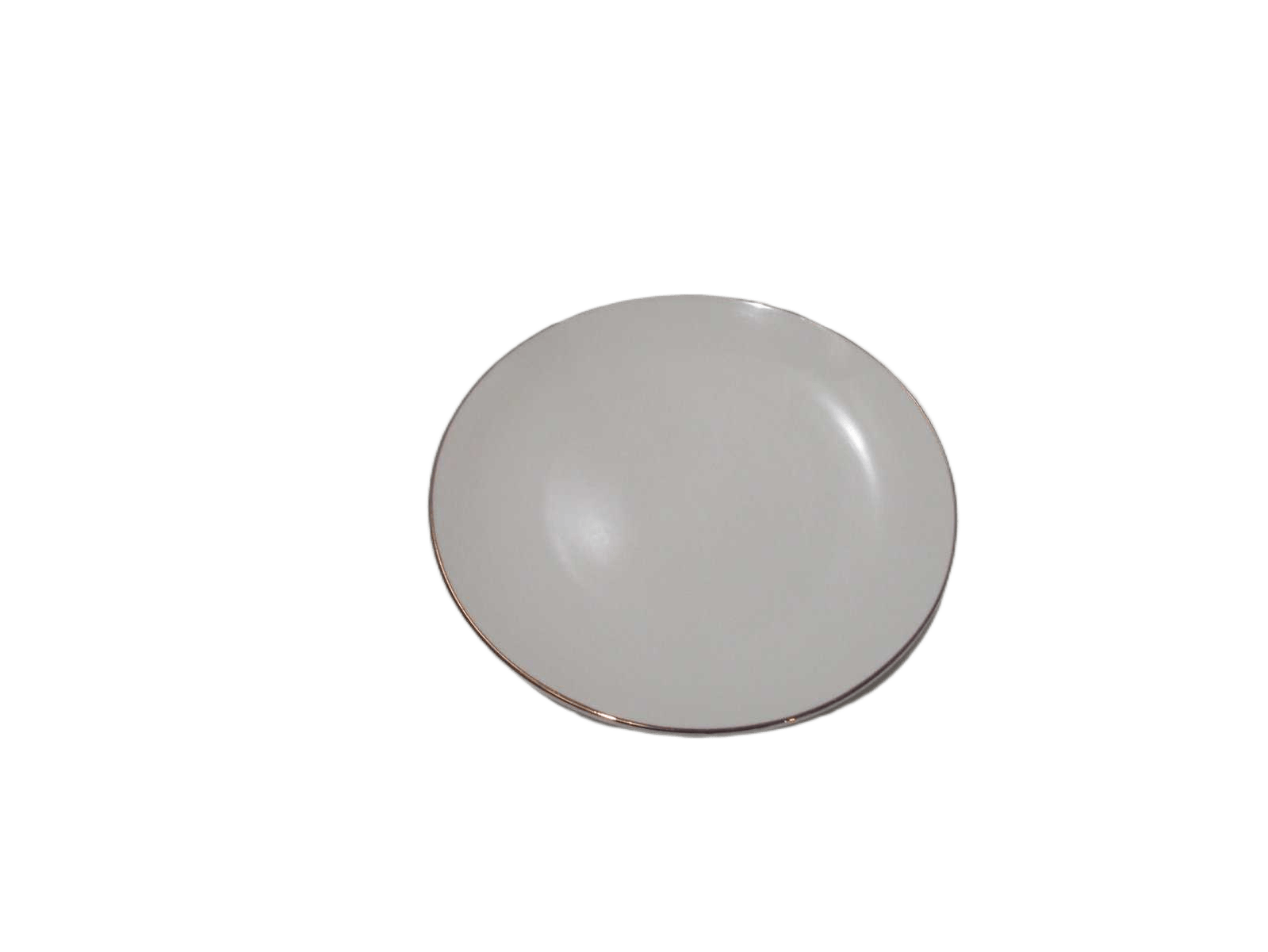 Plate Porcelain Golden Rim