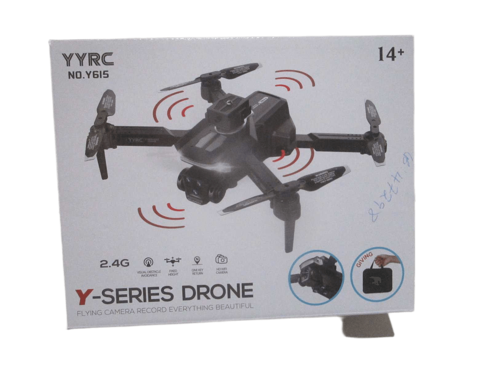 Drone W Remote Control Hd Camera One Key Flip Over One Key Return Battery+usb Charge Light Control Optical Flow Localization Maximun Flight Time:15 Mins Maximun Flight Height:100 M 4 Wings Plastic Packing:color Box Black 30.5x24x7.5
