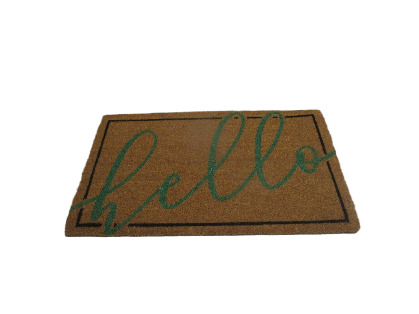 Multi Colour / Natural Printed Coir Mat + Pvc Backing - Weight 5800gsm - Thickness 1,5 Cm 1cl=