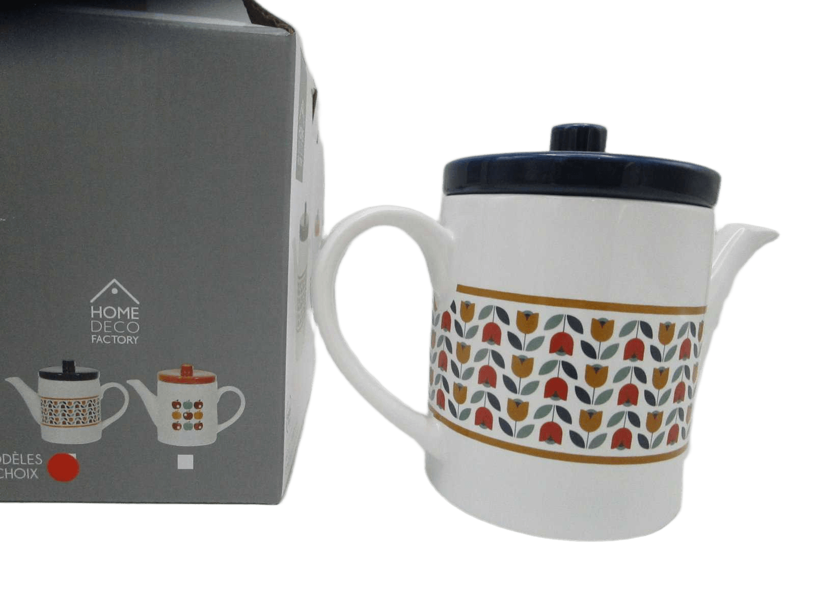 Teapot Porcelaine Retro 60cl M6