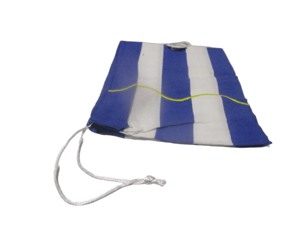 Bread Bag 2 Baguettes Fitting 100% Cotton 200 Gsm Printed With Embroidery 1 Line