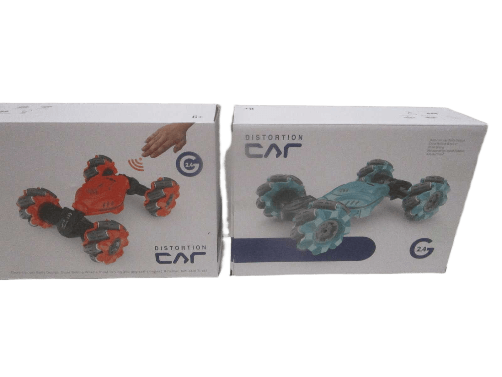Distortion Car Remote Control*2 Usb Charge Battery Senser+lighting Plastic 2 Clrs Ass Packing:color Box Green Orange 28*8.5*18.5