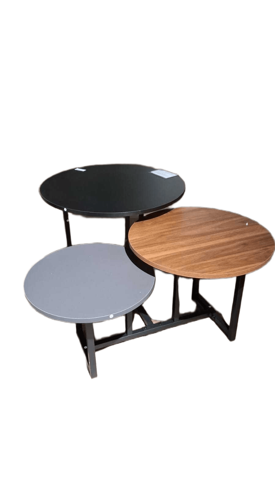 Coffee Table As Photo Black Walnut Grey D60 + D48 + D40